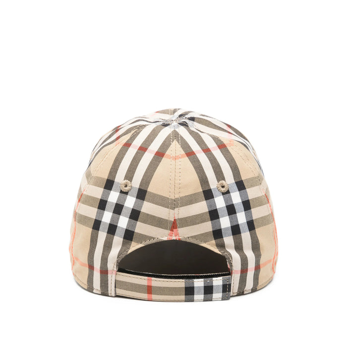 Cap Burberry Neutrals/black Cotton: 100. Caps
