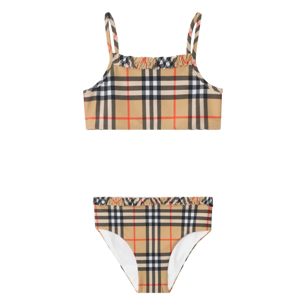 Beachwear Burberry Neutrals/black Polyamide: 80. Beachwears