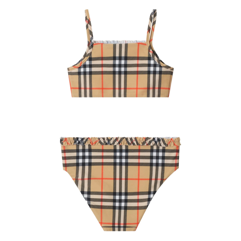 Beachwear Burberry Neutrals/black Polyamide: 80. Beachwears