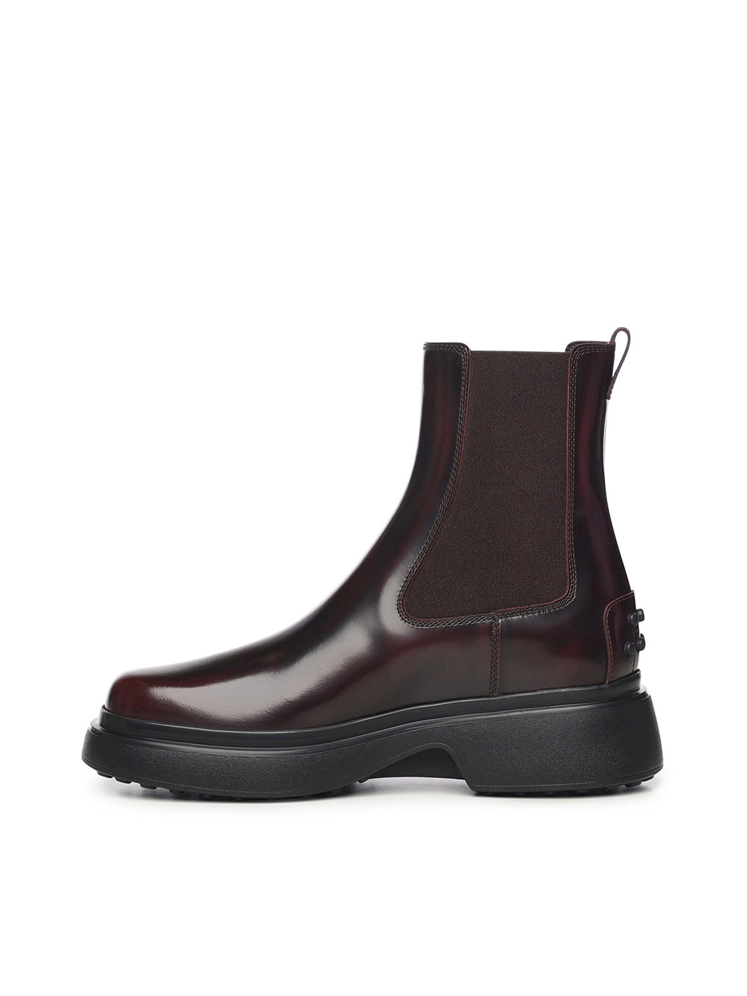 Tods Boots Wine Calfskin