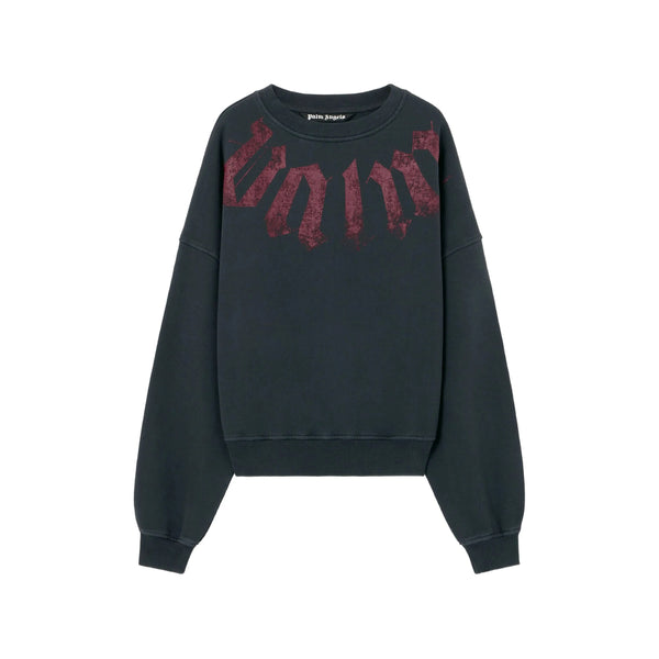 Sweatshirt Black Cotton Sweatshirts