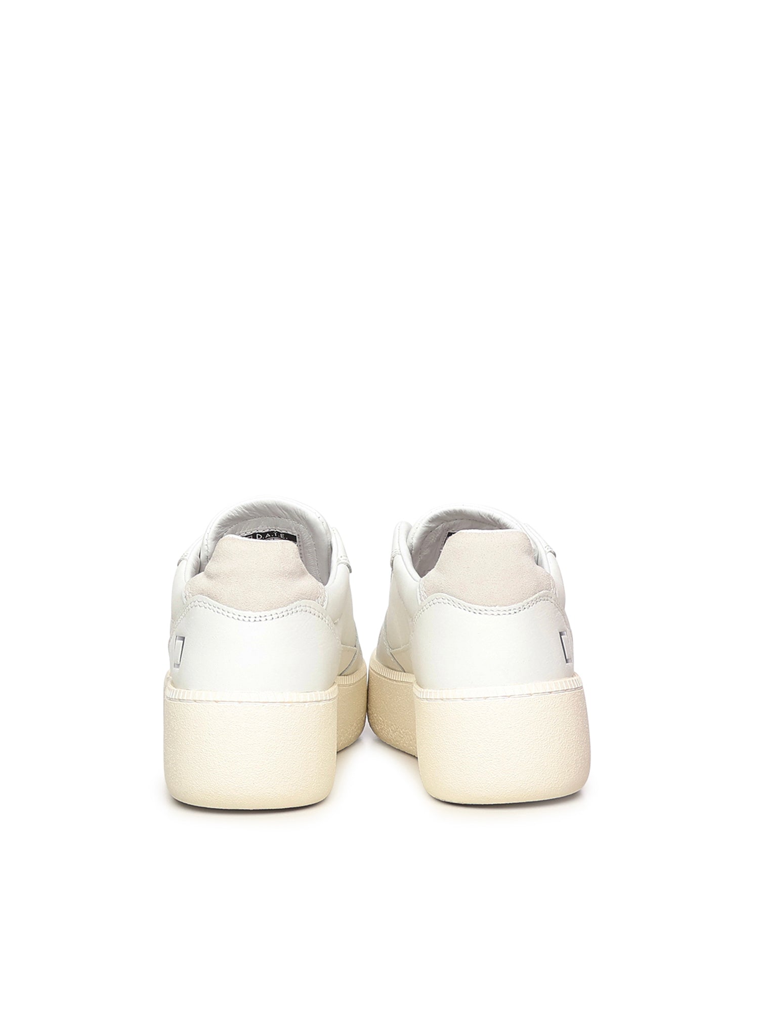 D.a.t.e. Sneakers White Leather