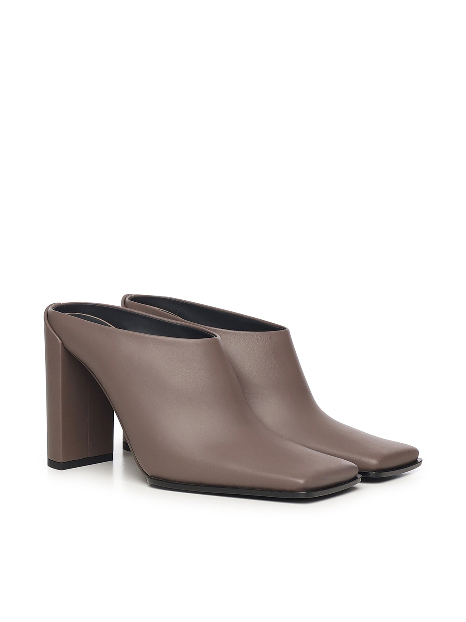 Alaia Sandals Tourterelle Calfskin
