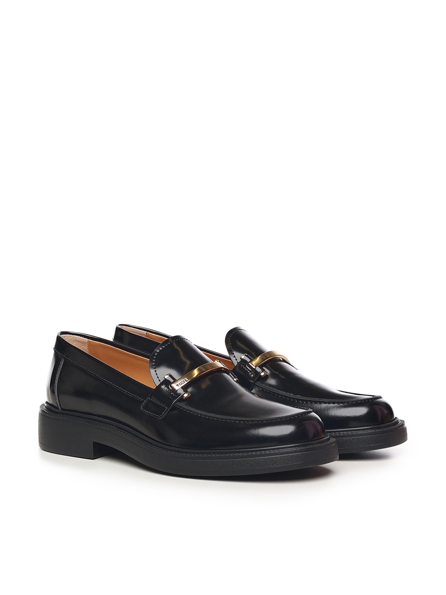 Tods Flat shoes Black Calfskin