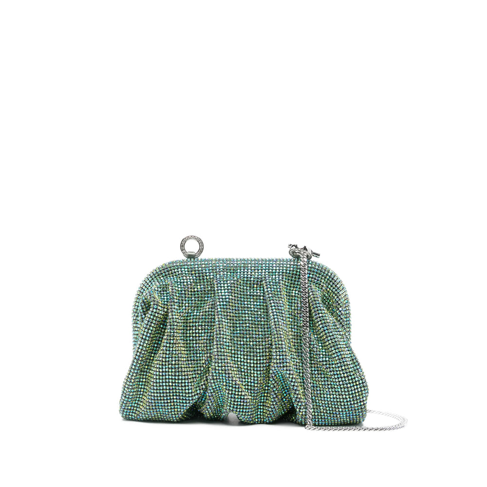 Bag Benedetta Bruzziches Green/blue Aluminium: 100