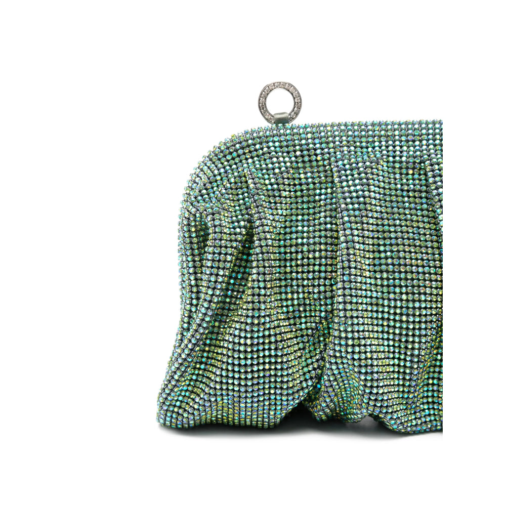 Bag Benedetta Bruzziches Green/blue Aluminium: 100