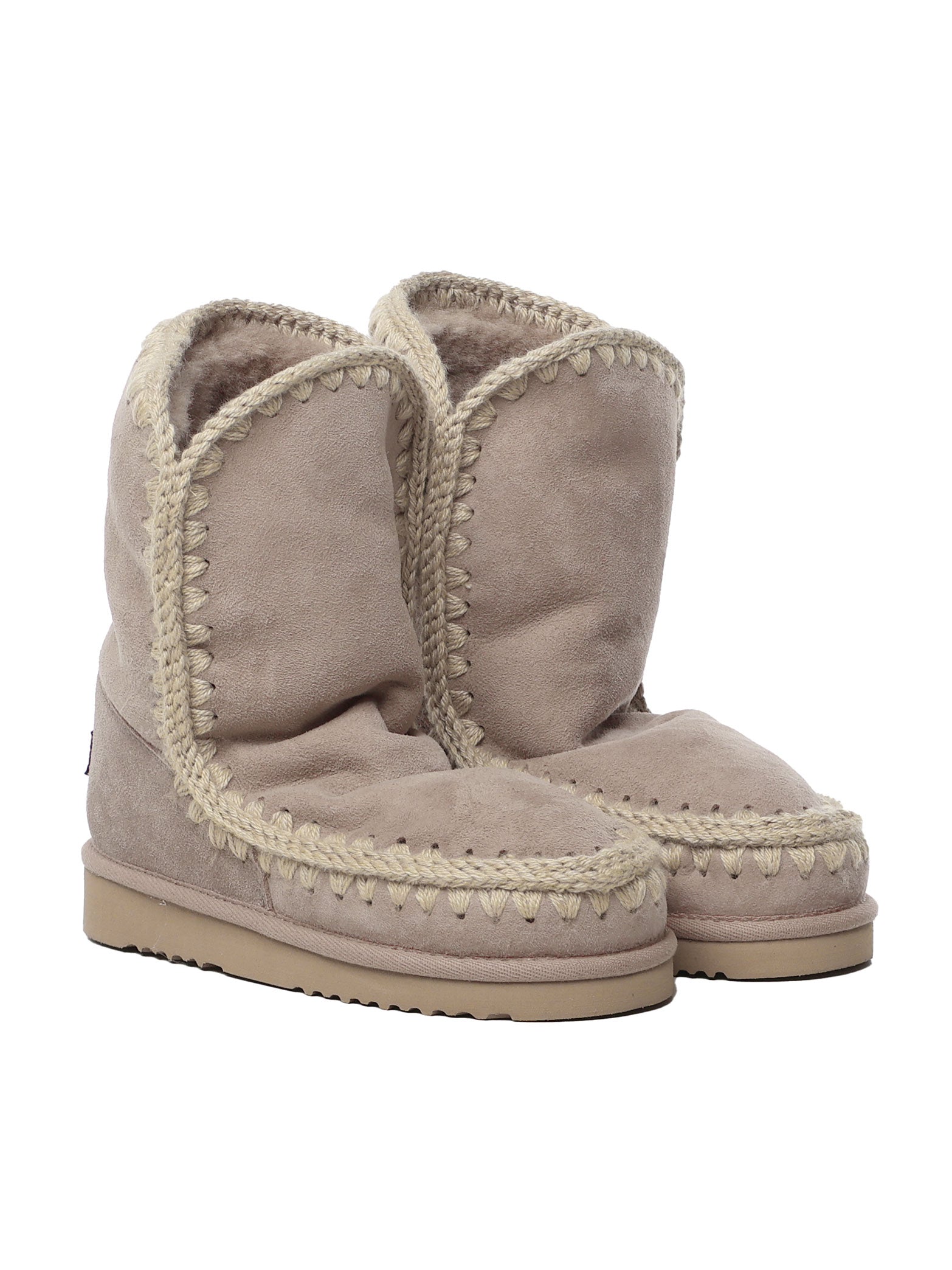Mou Boots Brown Sheepskin