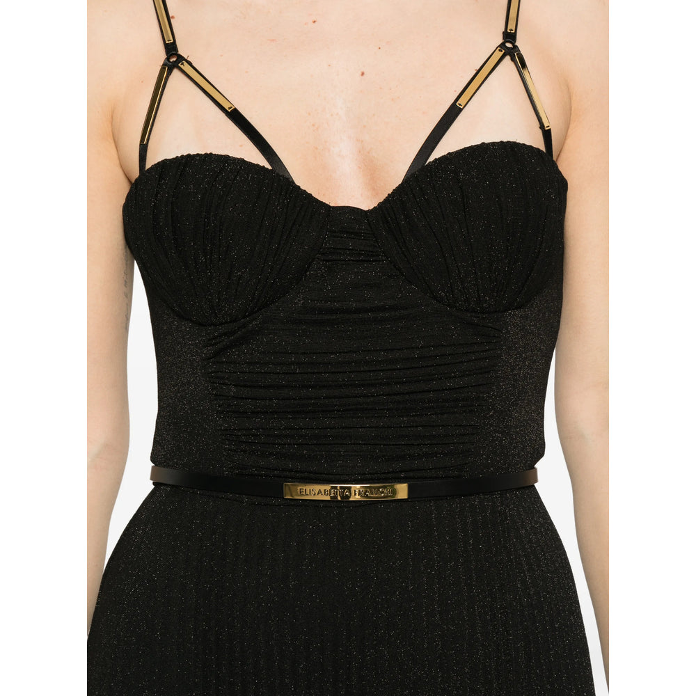 Dress Elisabetta Franchi Black Polyamide: 15
