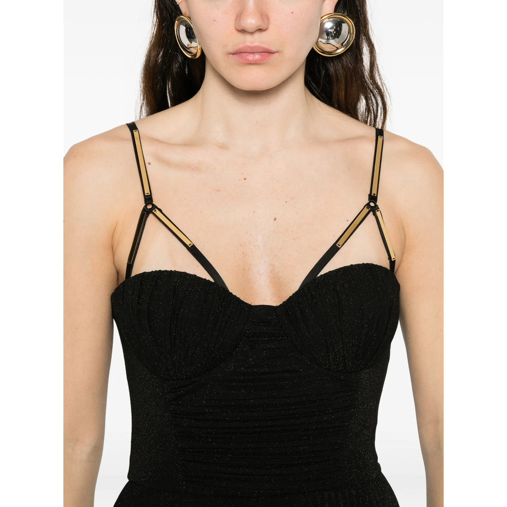 Dress Elisabetta Franchi Black Polyamide: 15