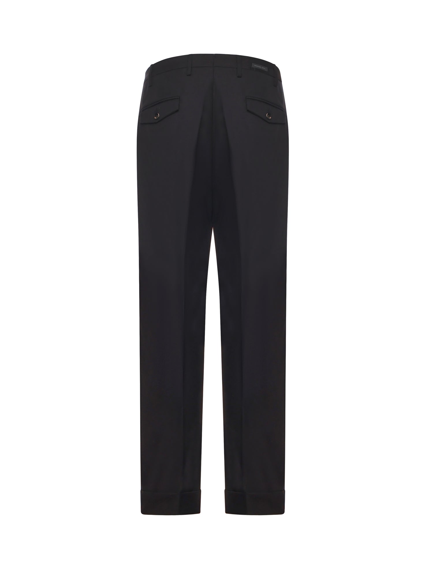Michael Coal Rtw Black Polyester Viscose Elastane