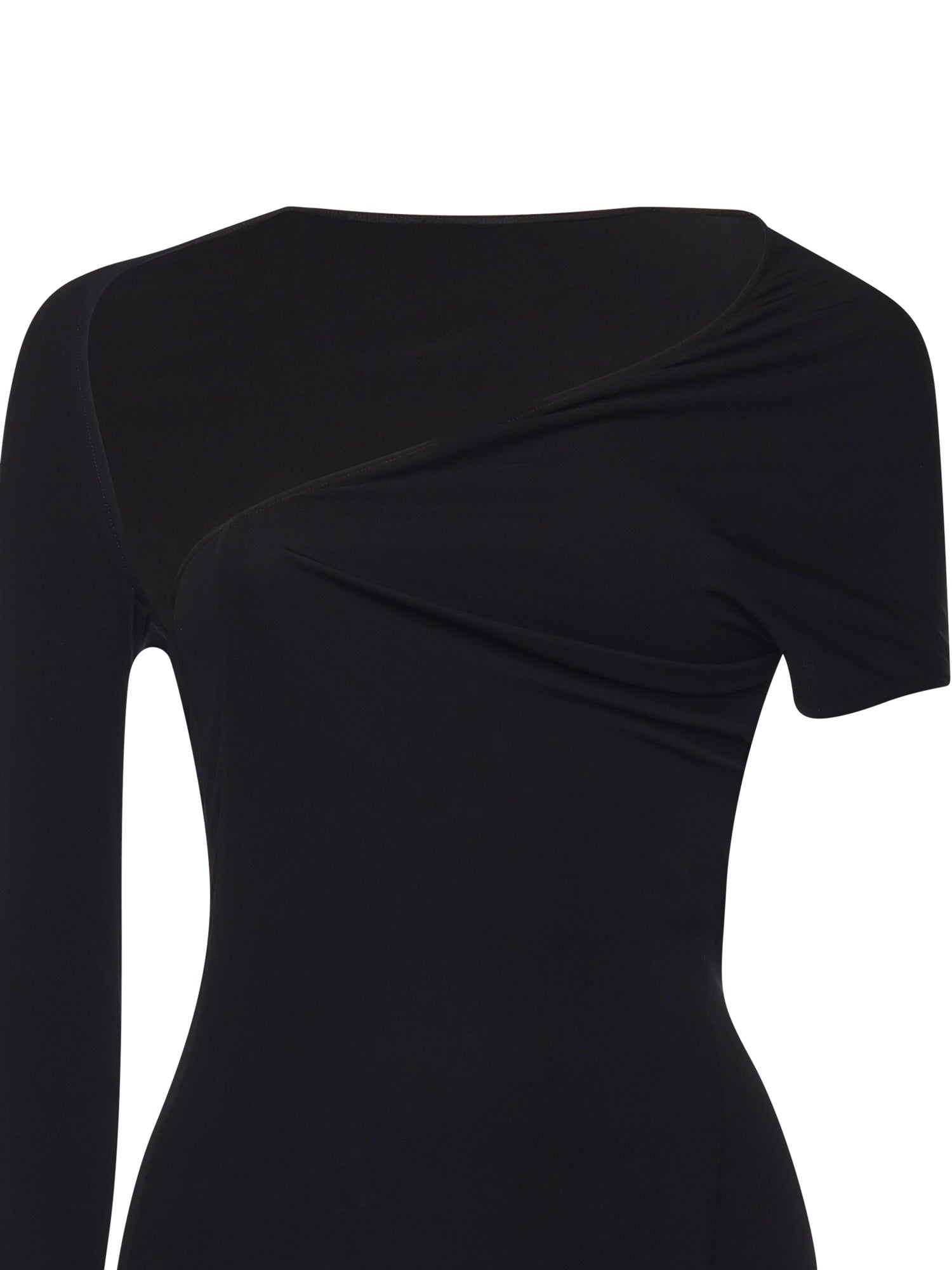 Courreges Dresses Black Viscose