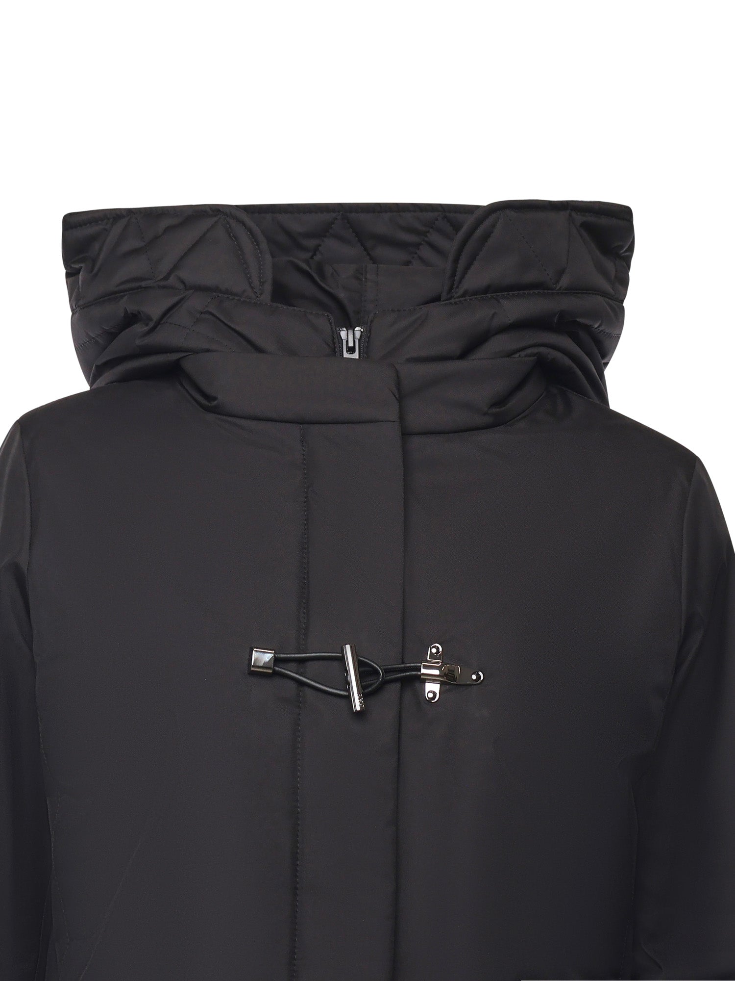 Fay Coats Black 100 % Polyester