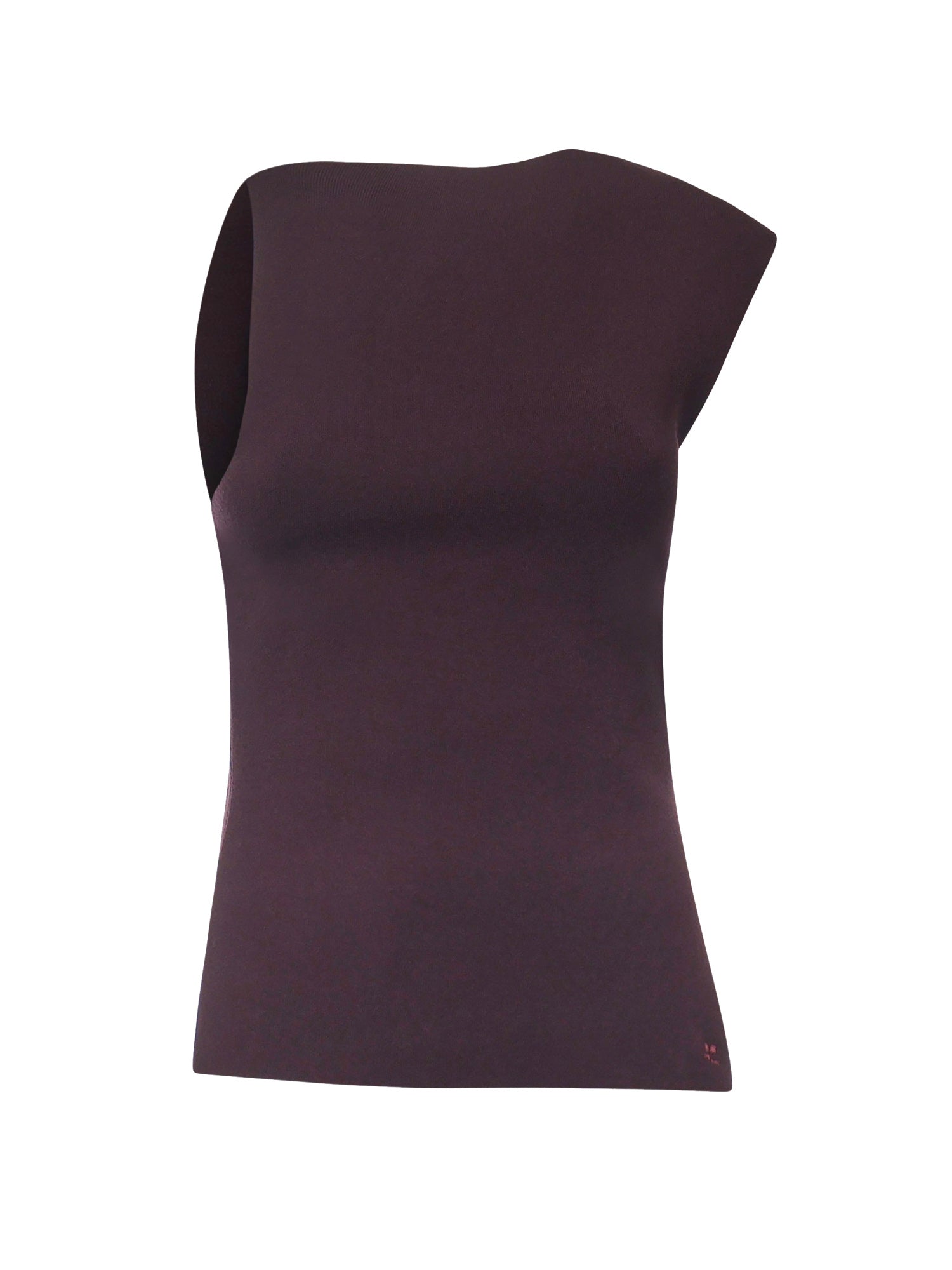 Courreges Top Purple Viscose