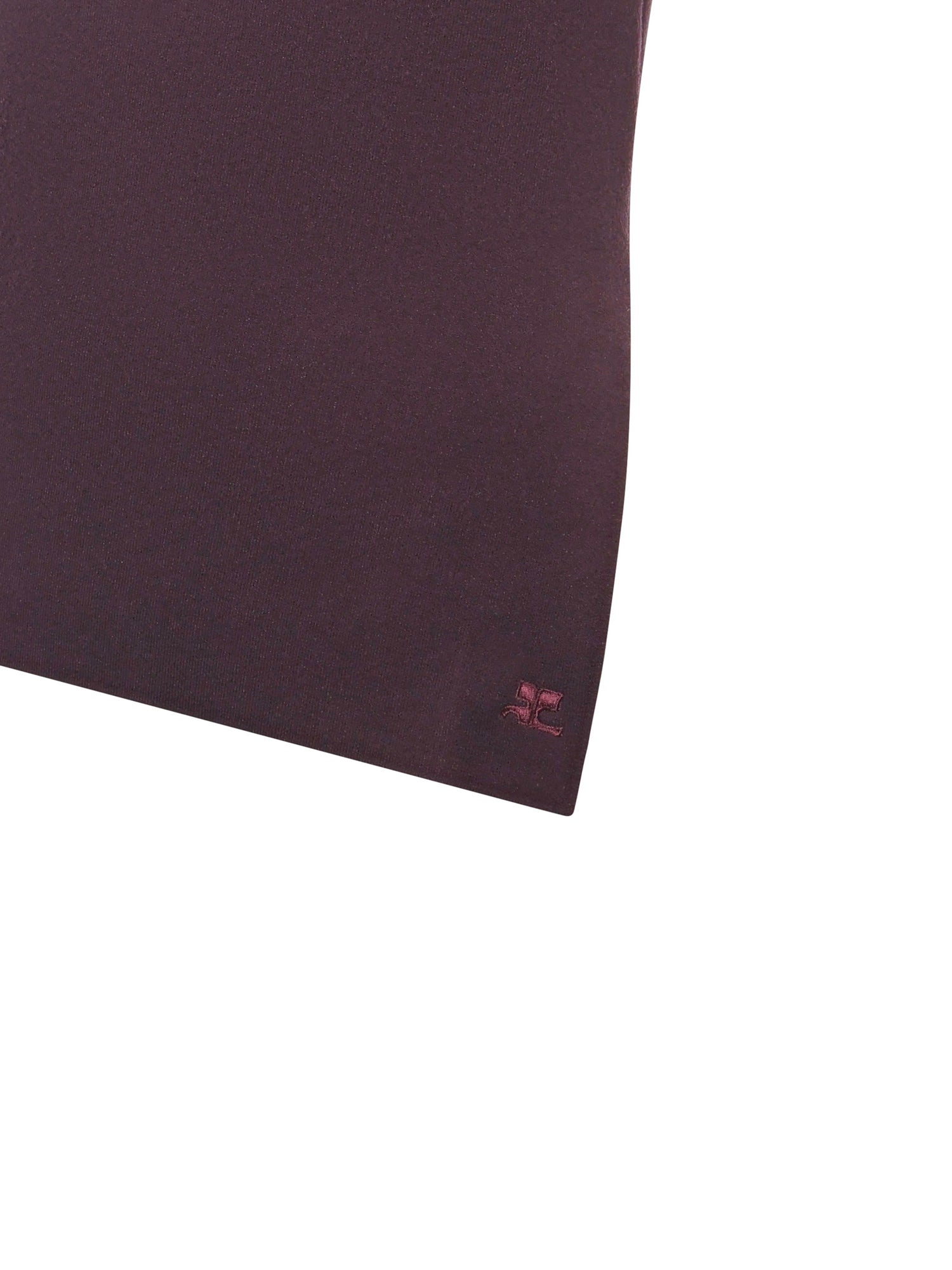 Courreges Top Purple Viscose