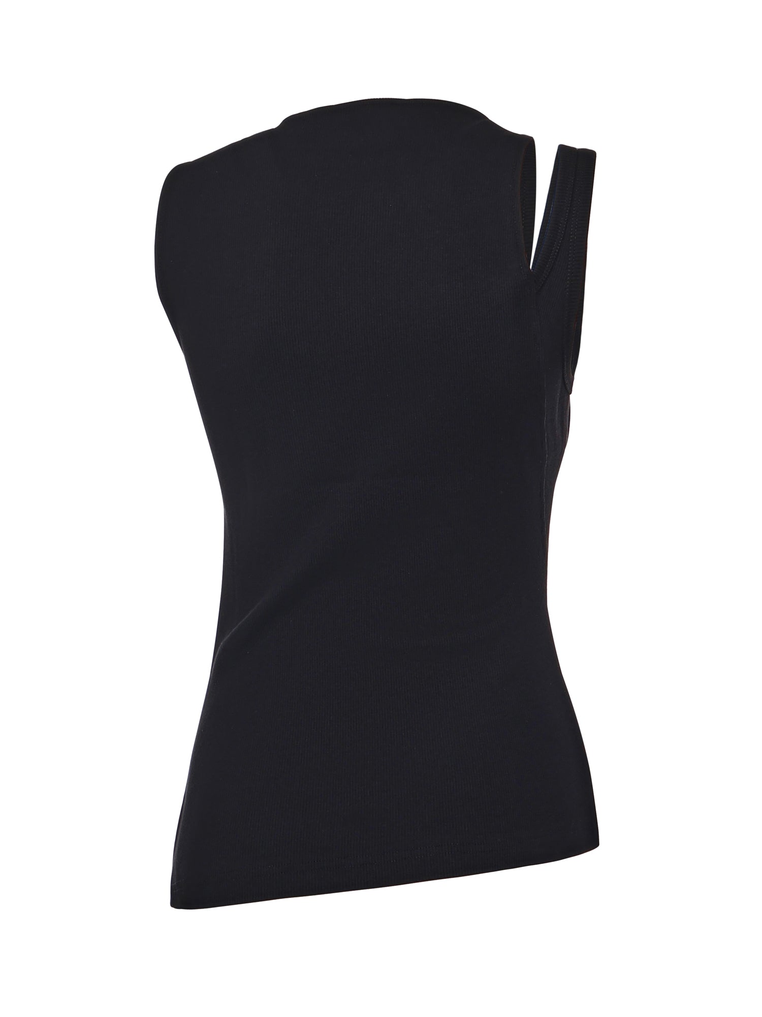 Courreges Top Black Cotton
