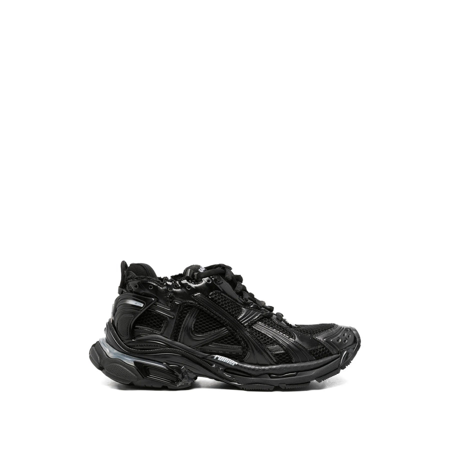 Sneakers Track Led Black Polyester Trainers