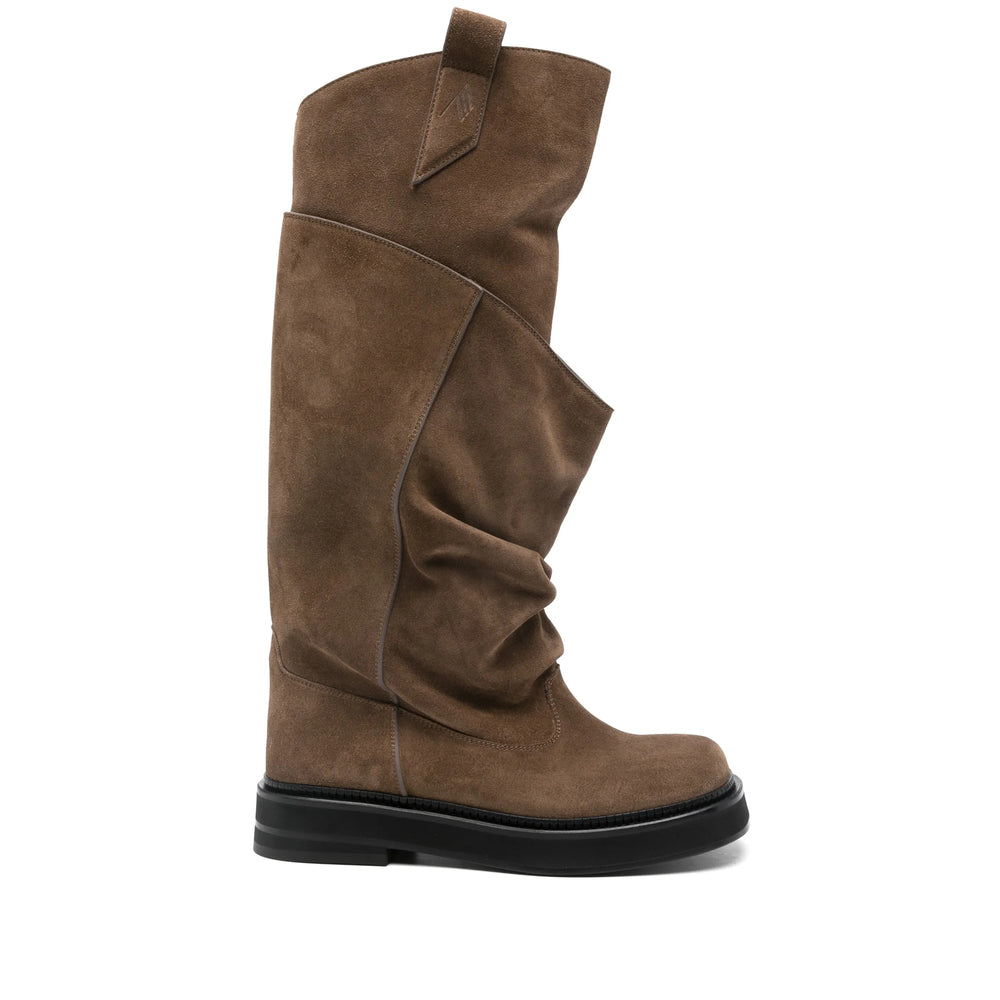 Shoes The Attico Brown Lining Calf Leather: 100