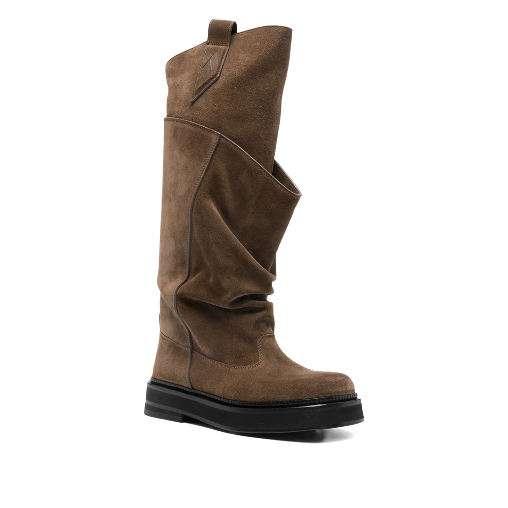 Shoes The Attico Brown Lining Calf Leather: 100