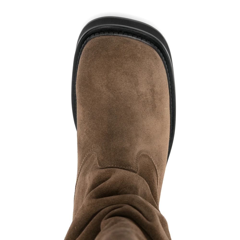 Shoes The Attico Brown Lining Calf Leather: 100