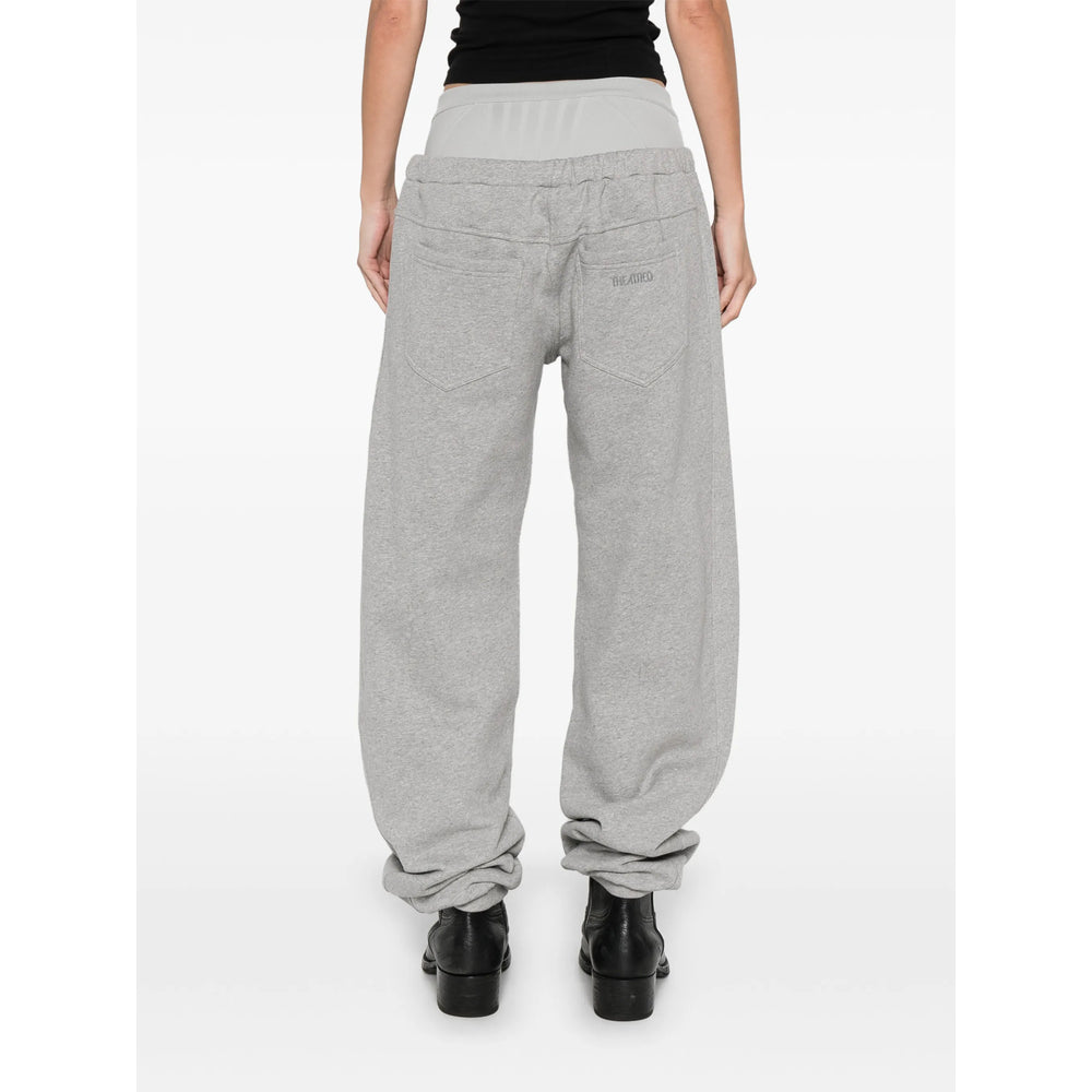 Pant The Attico Grey Cotton: 100