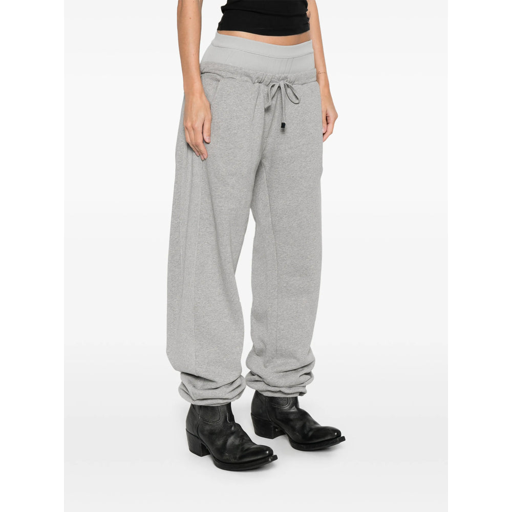 Pant The Attico Grey Cotton: 100