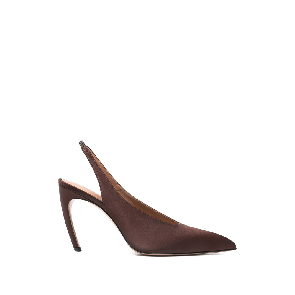 Shoes The Attico Brown Lining Calf Leather: 100