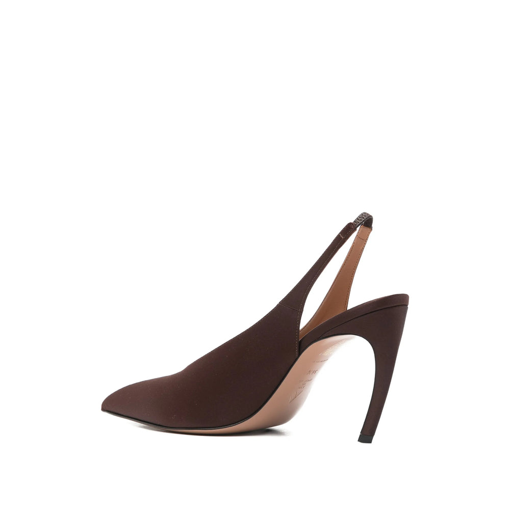 Shoes The Attico Brown Lining Calf Leather: 100