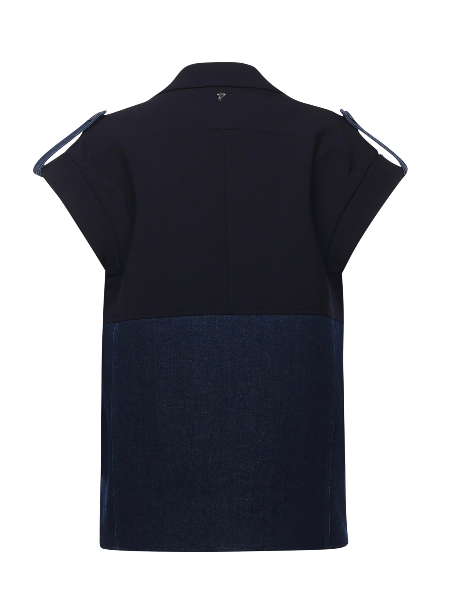 Dondup Jackets Blue Cotton