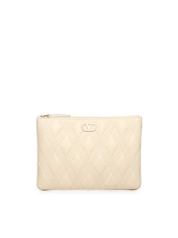 Valentino Garavani Bags Butter White Lambskin