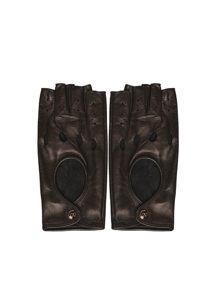 Valentino Garavani Gloves Black Lambskin
