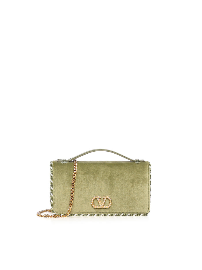 Valentino Garavani Wallets Cactus Green Polyester
