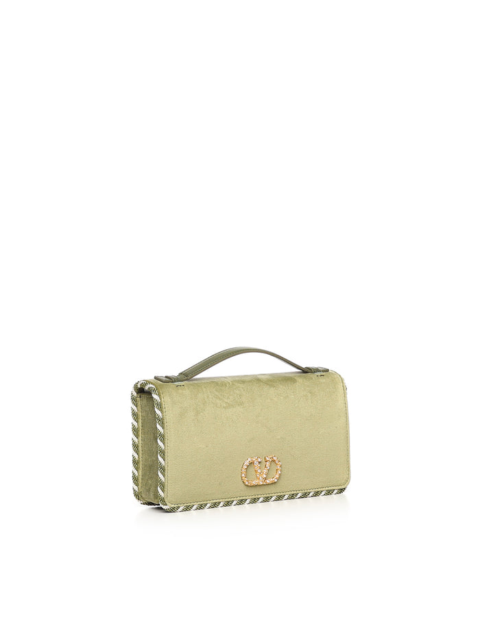 Valentino Garavani Wallets Cactus Green Polyester