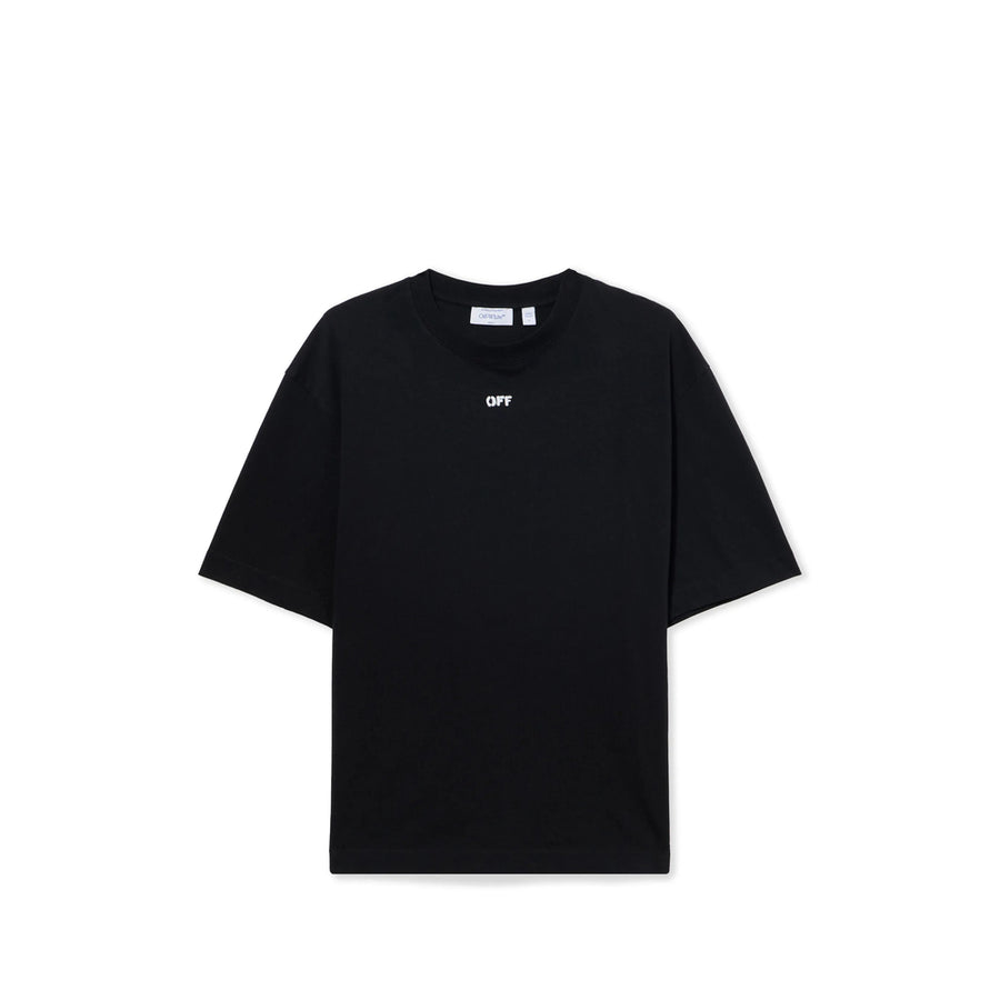 Crew Neck T-Shirt Black Cotton T-shirts