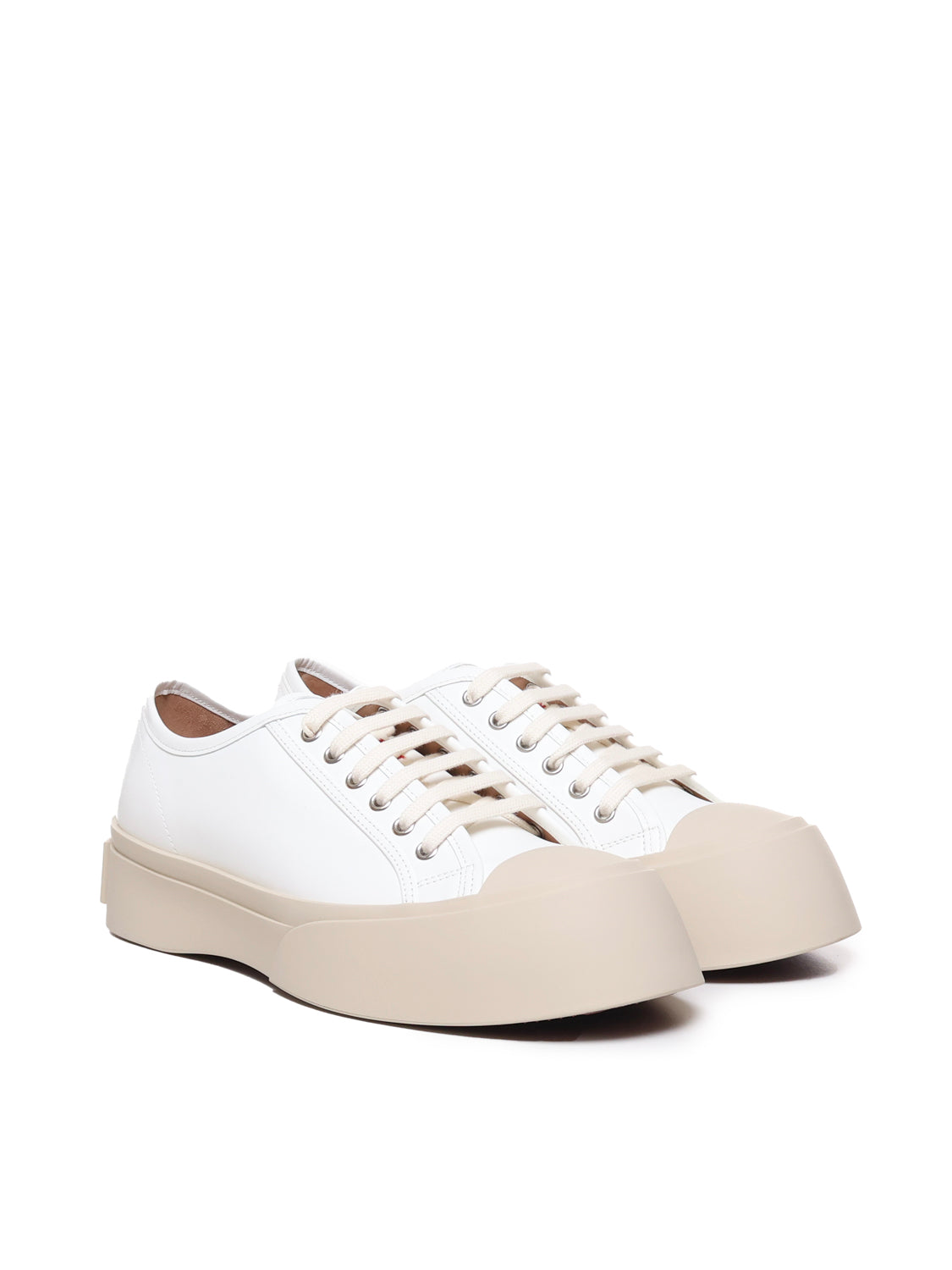Marni Sneakers Lilywhite Calfskin