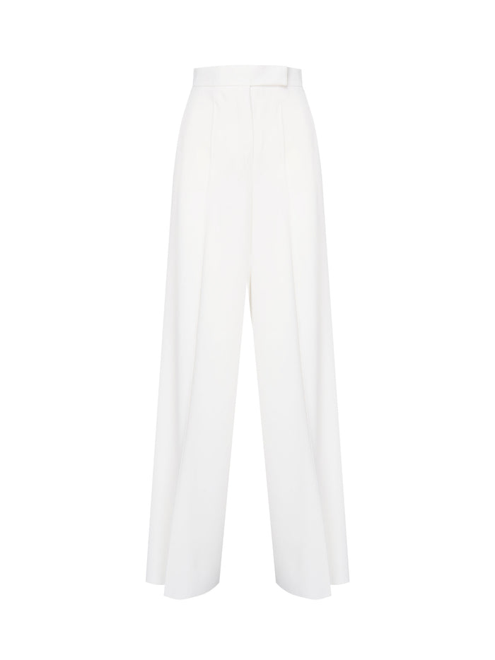 Max Mara Rtw White Virgin Wool