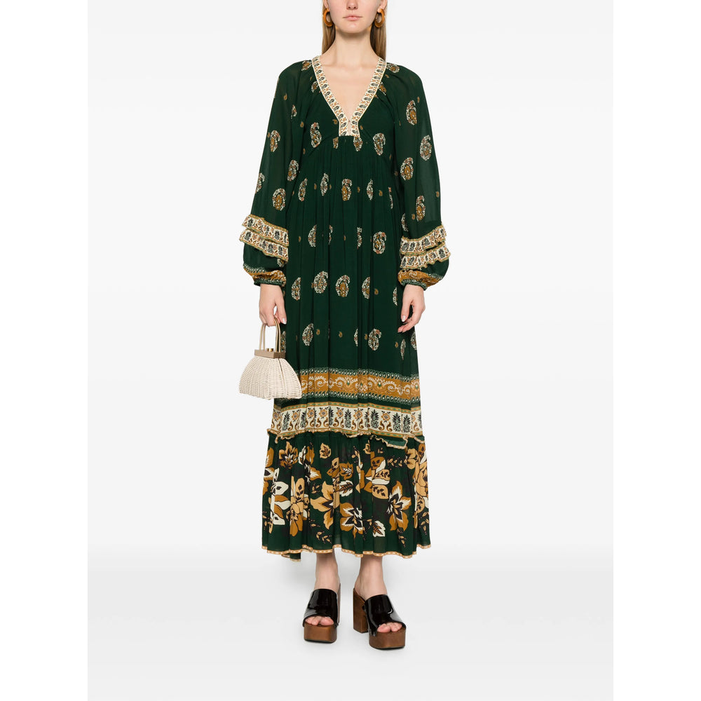 Dress Farm Rio Green Viscose: 100