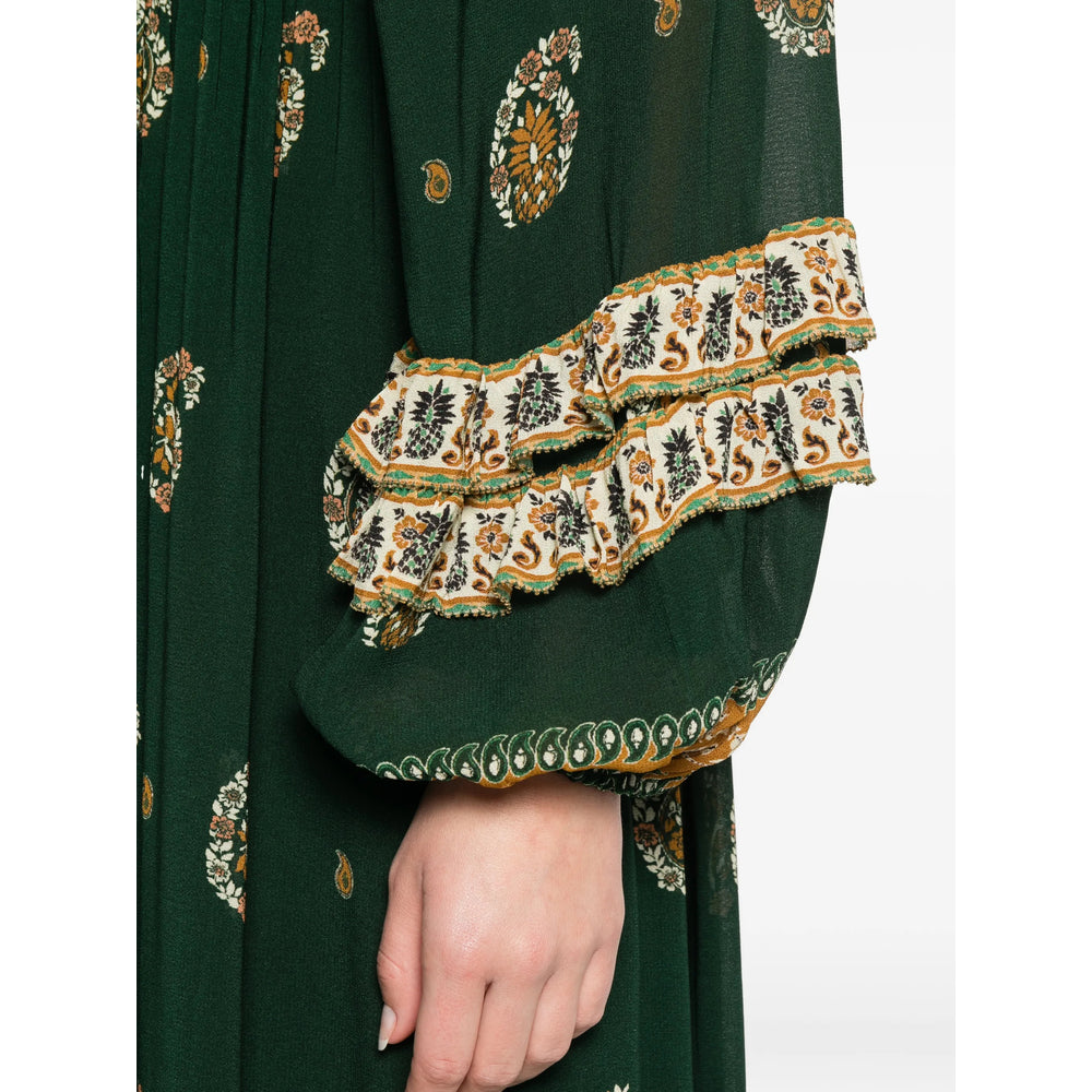 Dress Farm Rio Green Viscose: 100