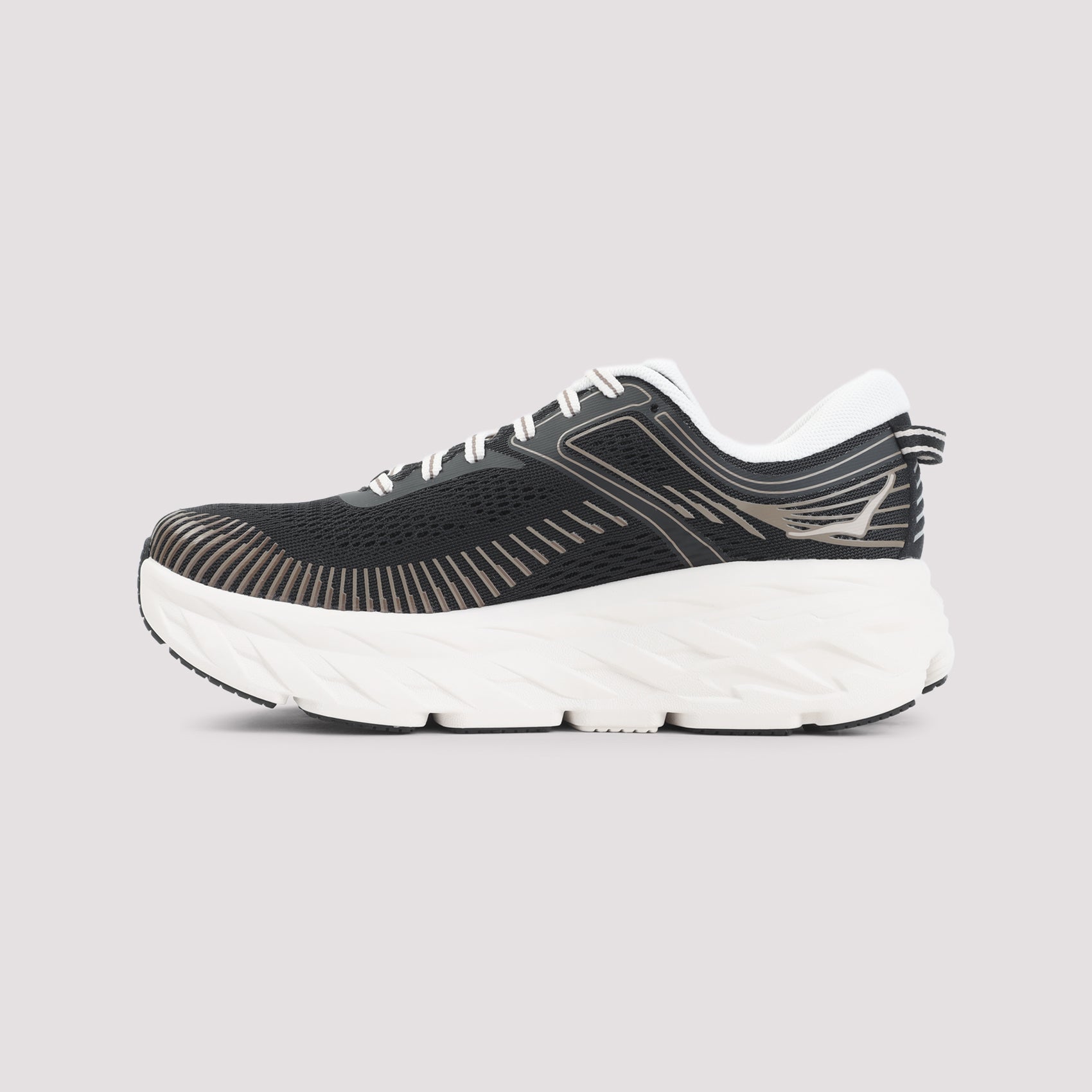 W Bondi 7 Sneakers Black Textile Rubber Shoe
