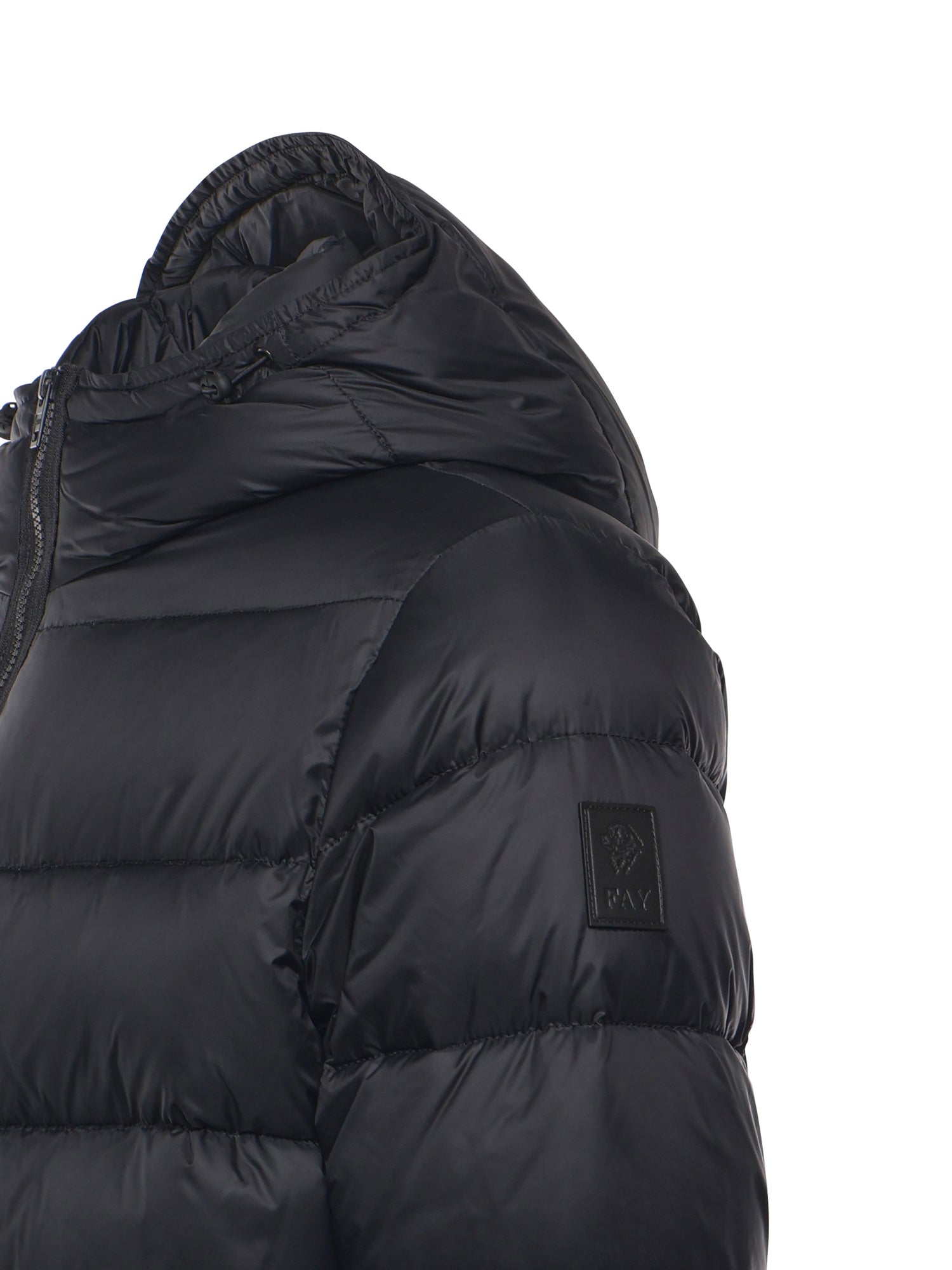Fay Coats Black Polyamide