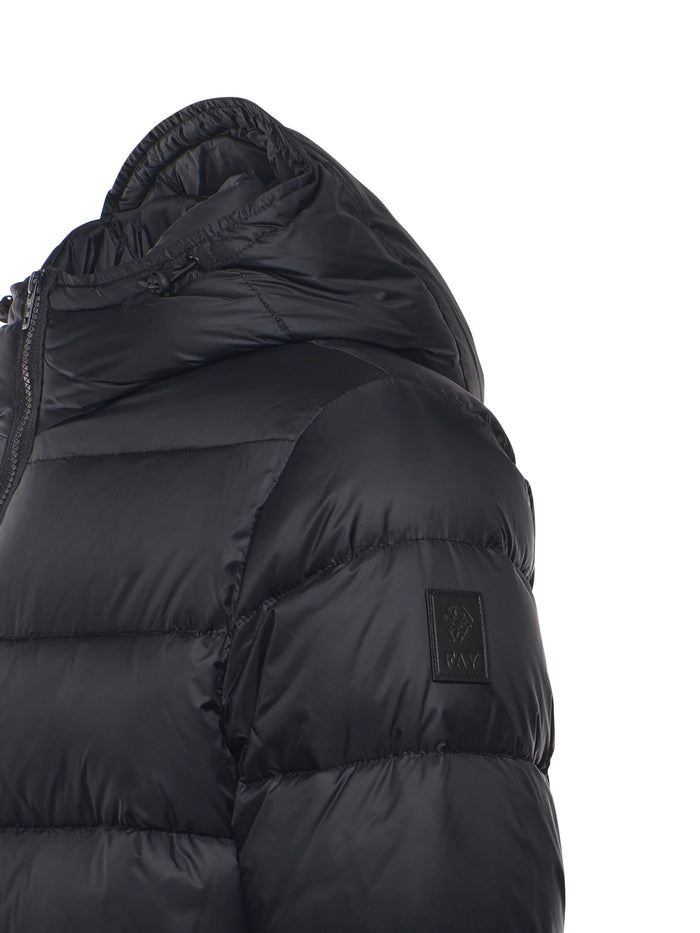 Fay Coats Black Polyamide