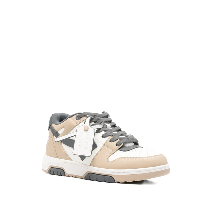 Sneaker Off-White Neutrals/grey Calf Leather: 100
