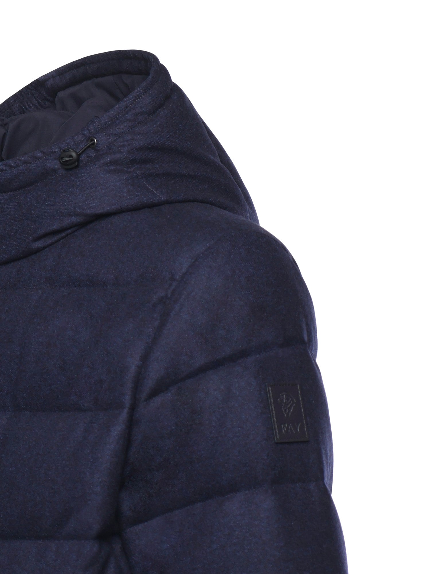Fay Coats Blue Virgin Wool