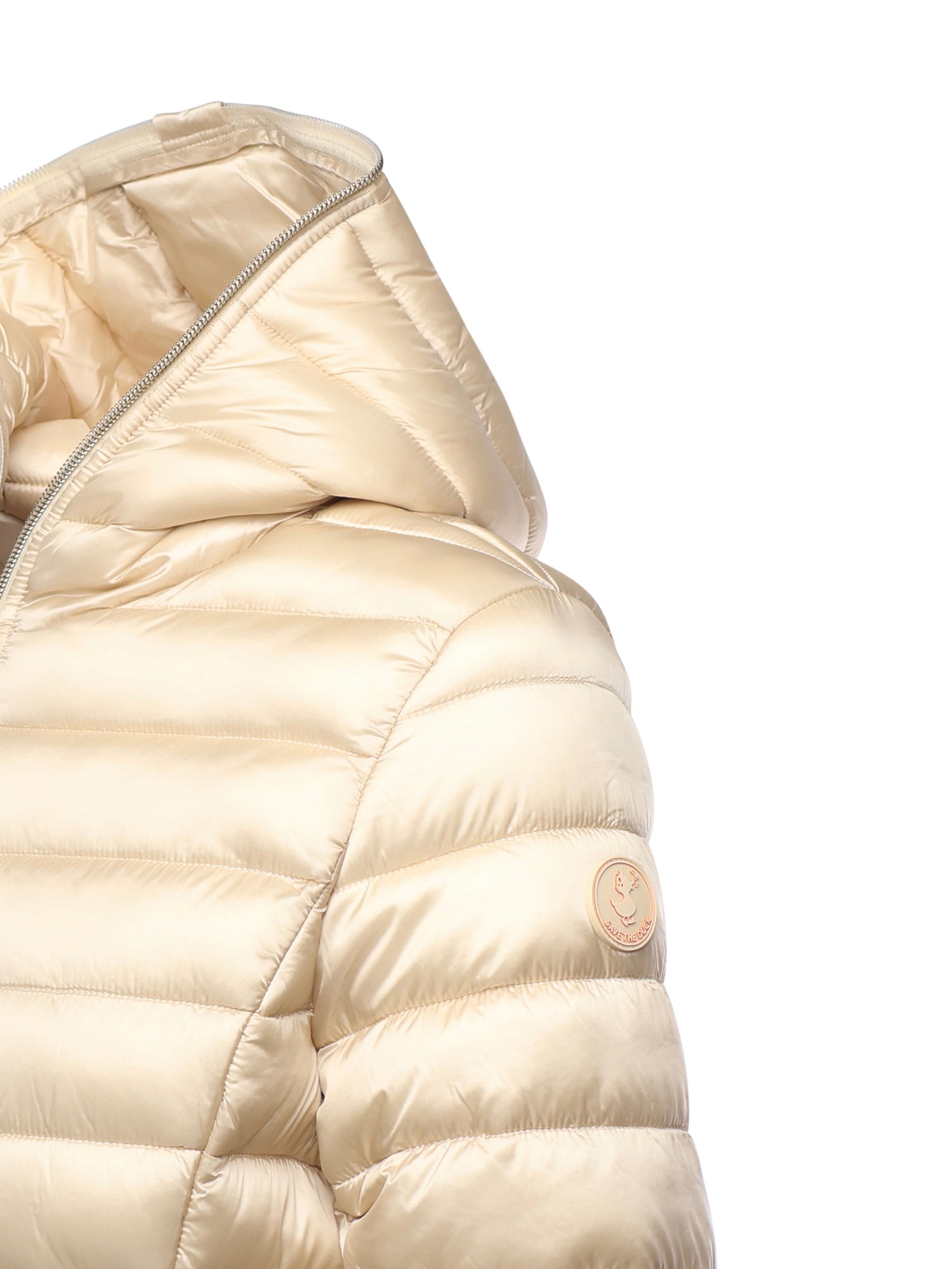 Save The Duck Coats Shore Beige Nylon