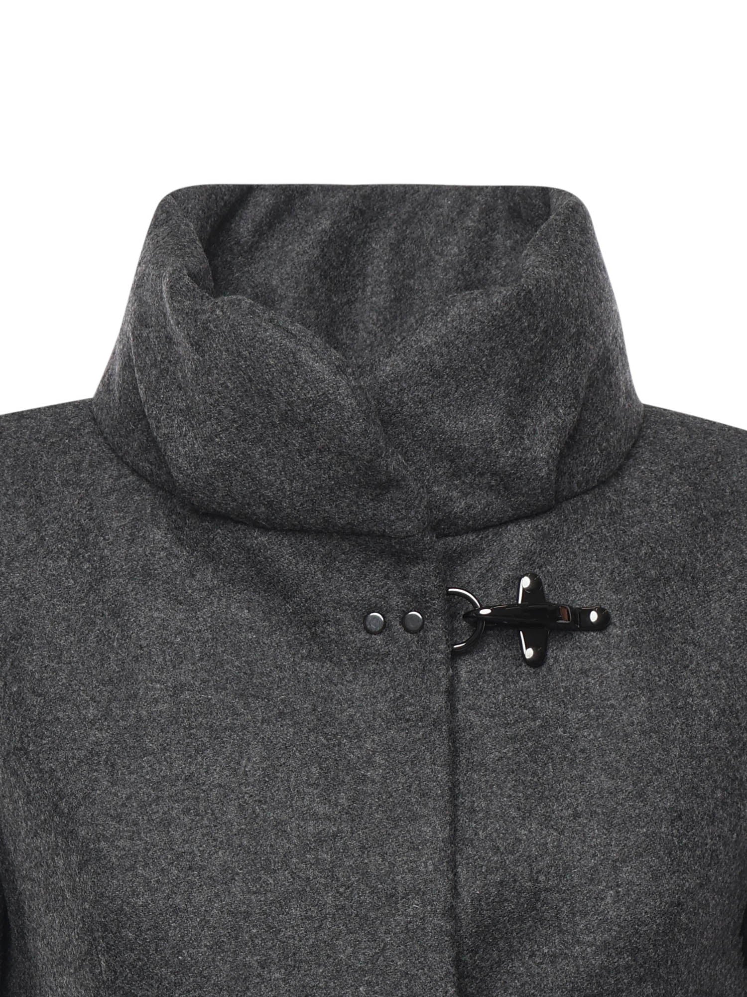 Fay Coats Gray Wool