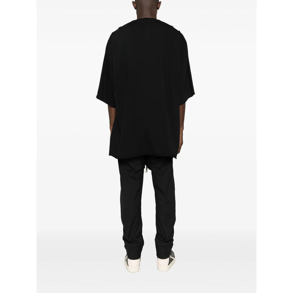 T-Shirt Rick Owens Black Organic Cotton: 100. T-shirts
