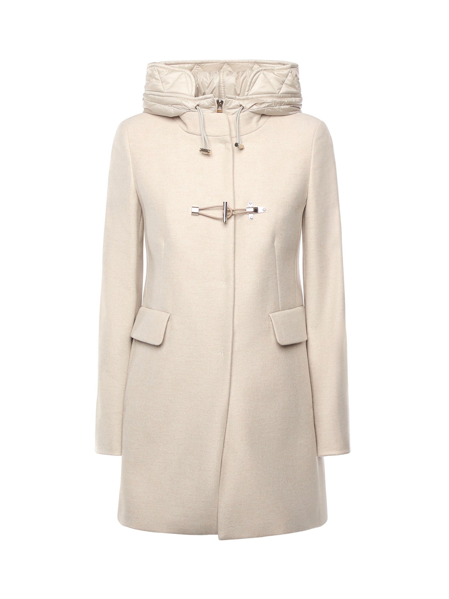 Fay Coats White Wool