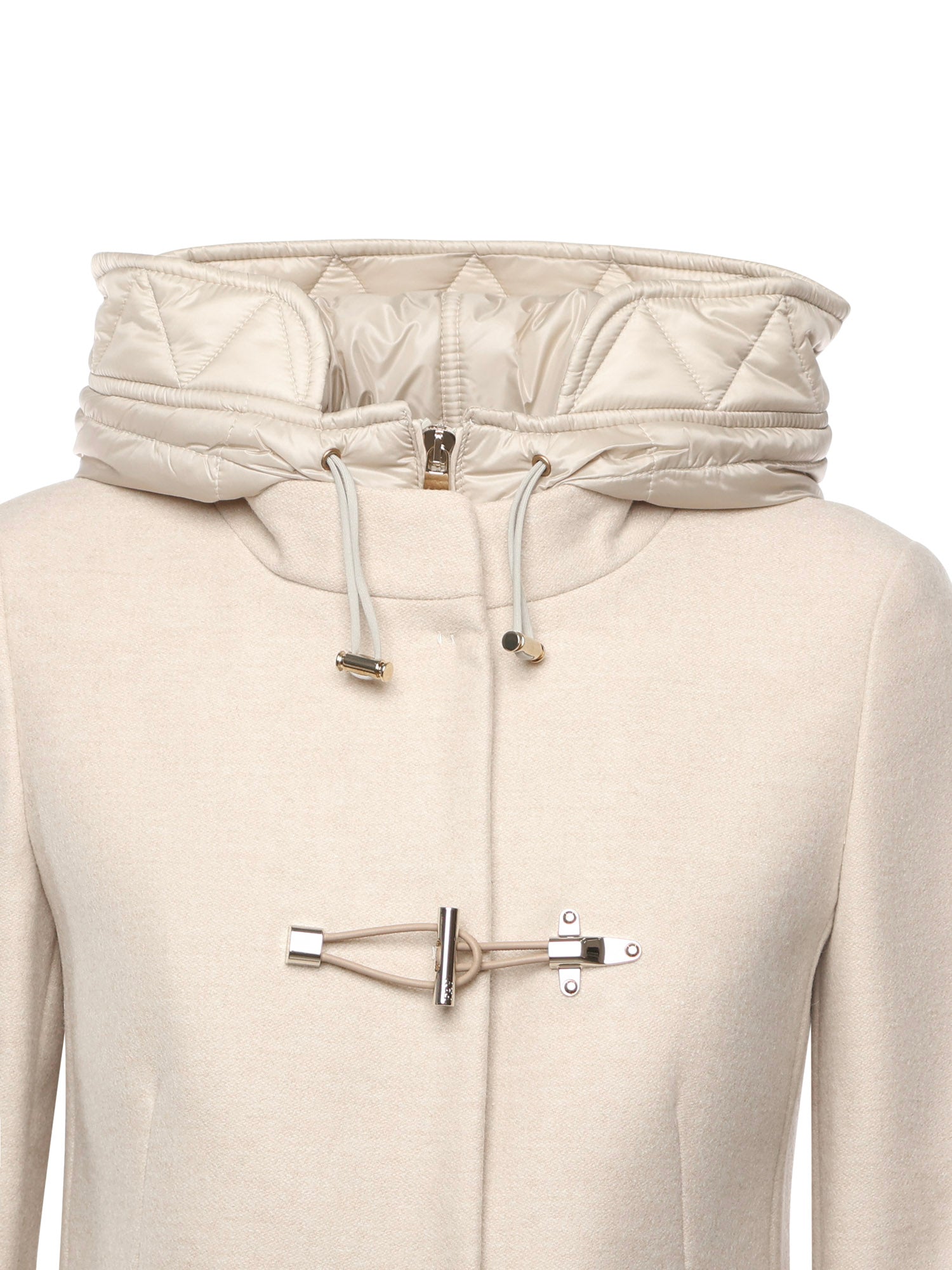 Fay Coats White Wool