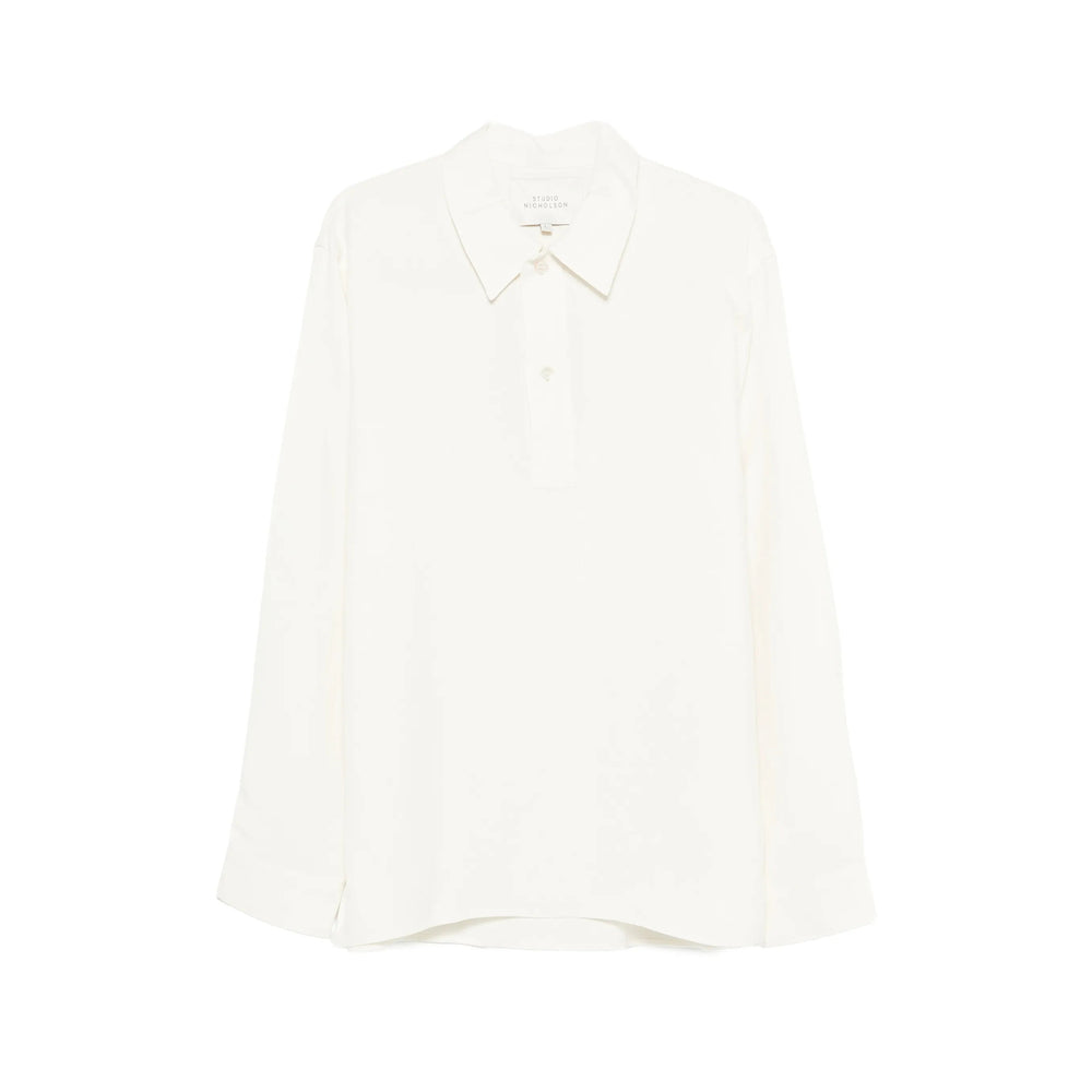 Shirt Studio Nicholson White Linen/flax: 30