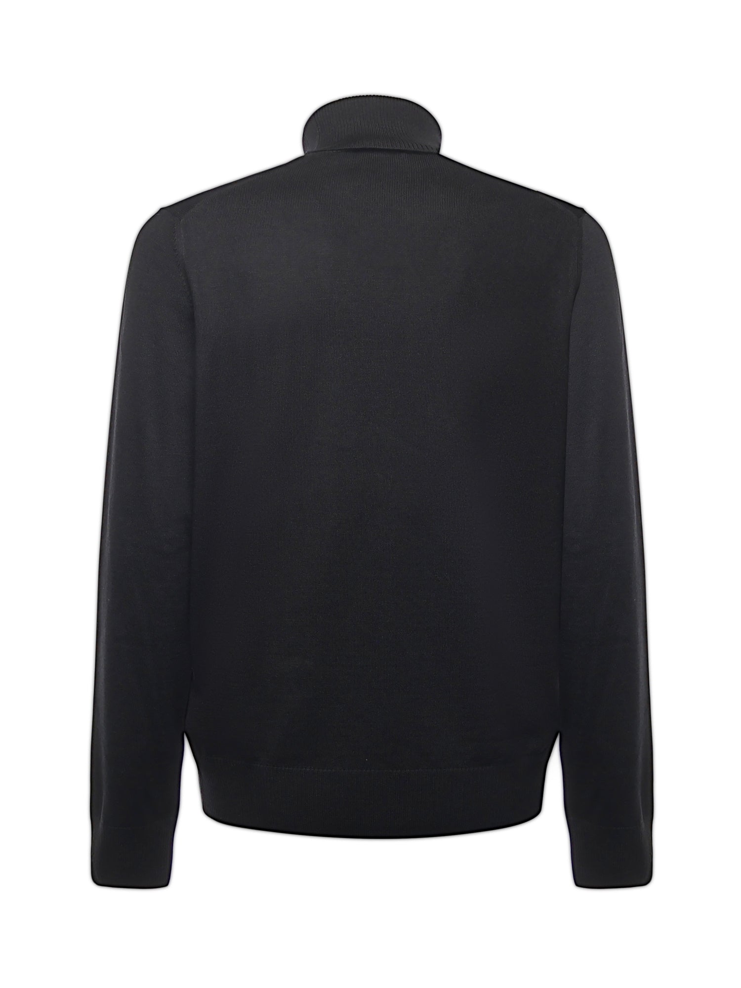 Fay Sweaters Black Virgin Wool