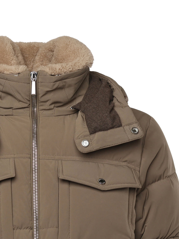 Moorer Coats Nut Polyamide